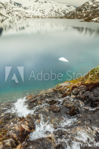 Picture of Djupvatnet lake Norway